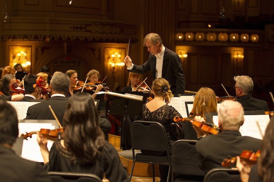 Music director David Robertson leads the St. Louis Symphony. - PHOTO BY DILIP VISHWANAT