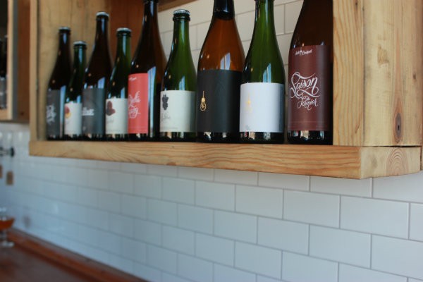 A selection of beers available at Side Project's new tasting room. - CHERYL BAEHR