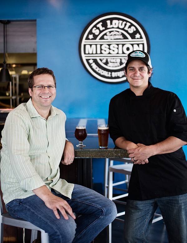 Mission Taco co-founders Adam and Jason Tilford. - PHOTO BY JENNIFER SILVERBERG