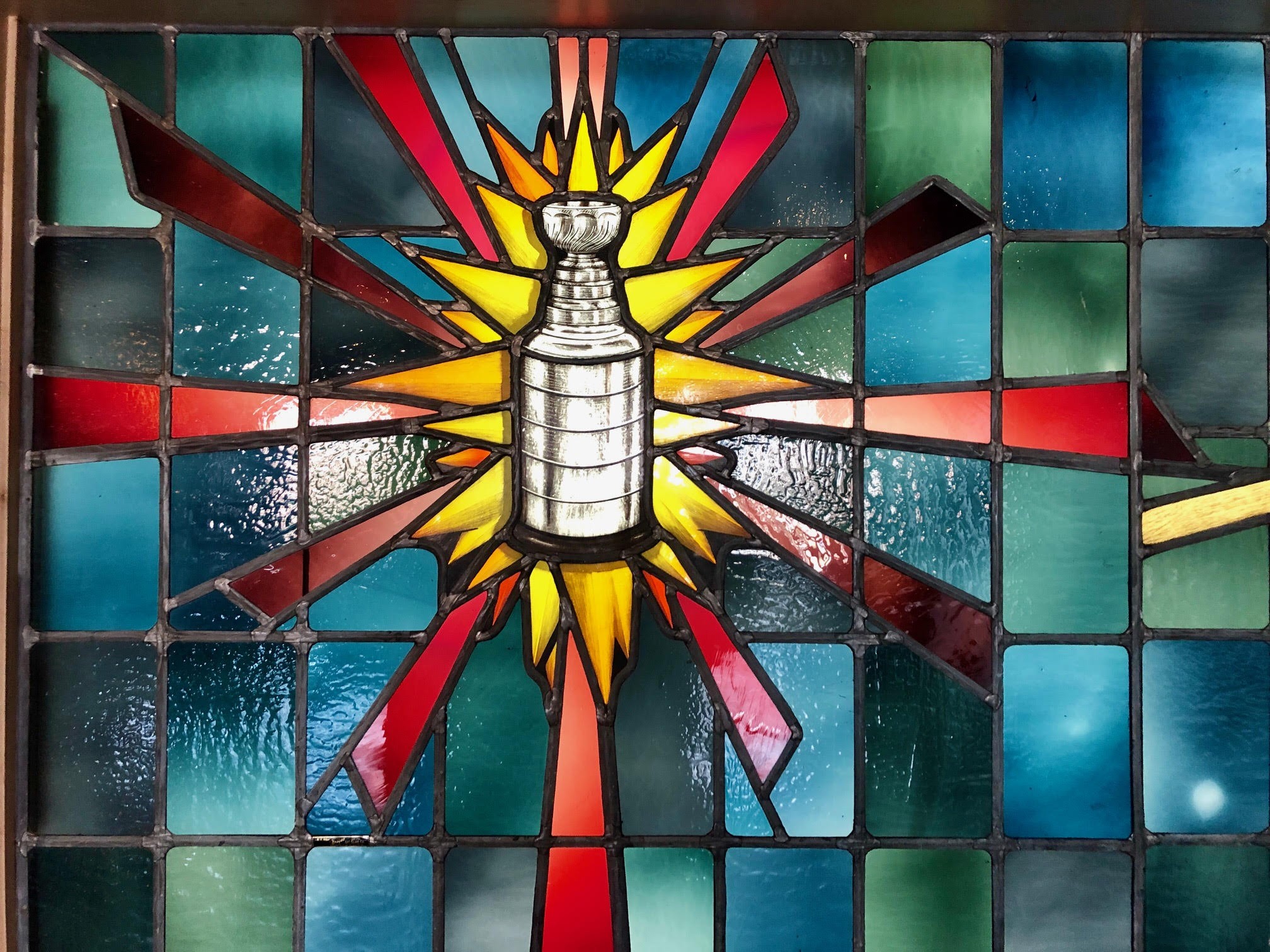 City Museum Invites Blues Fans to View Stained Glass Predicting a