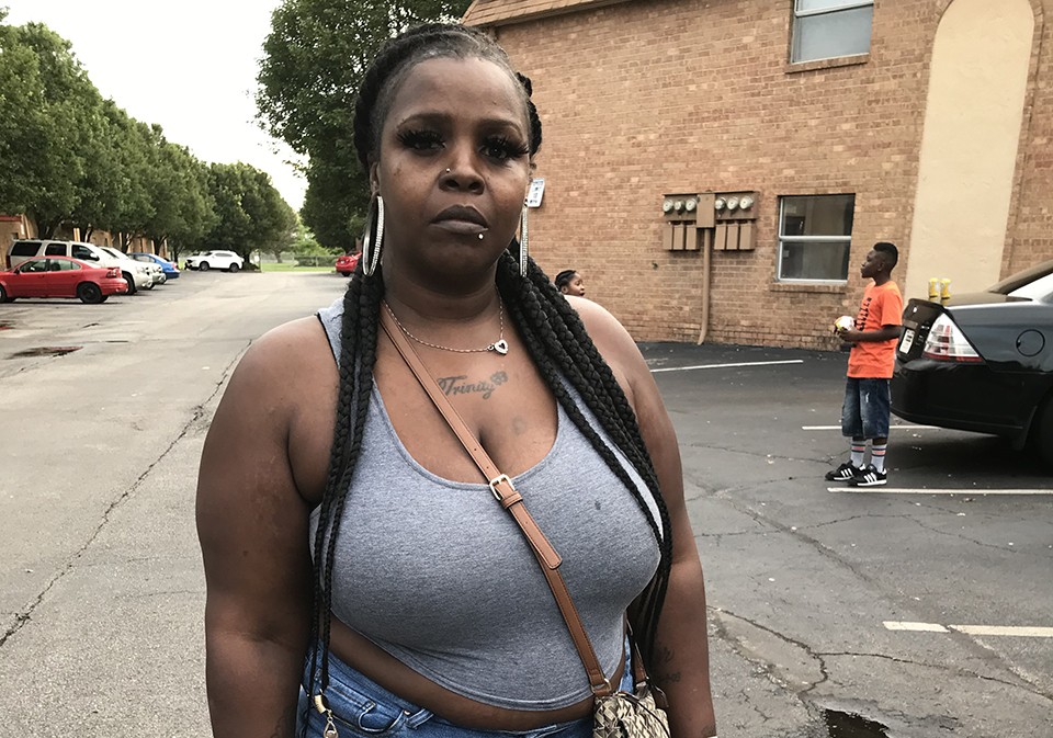 Janica Washington is one of potentially thousands of people facing eviction in St. Louis.