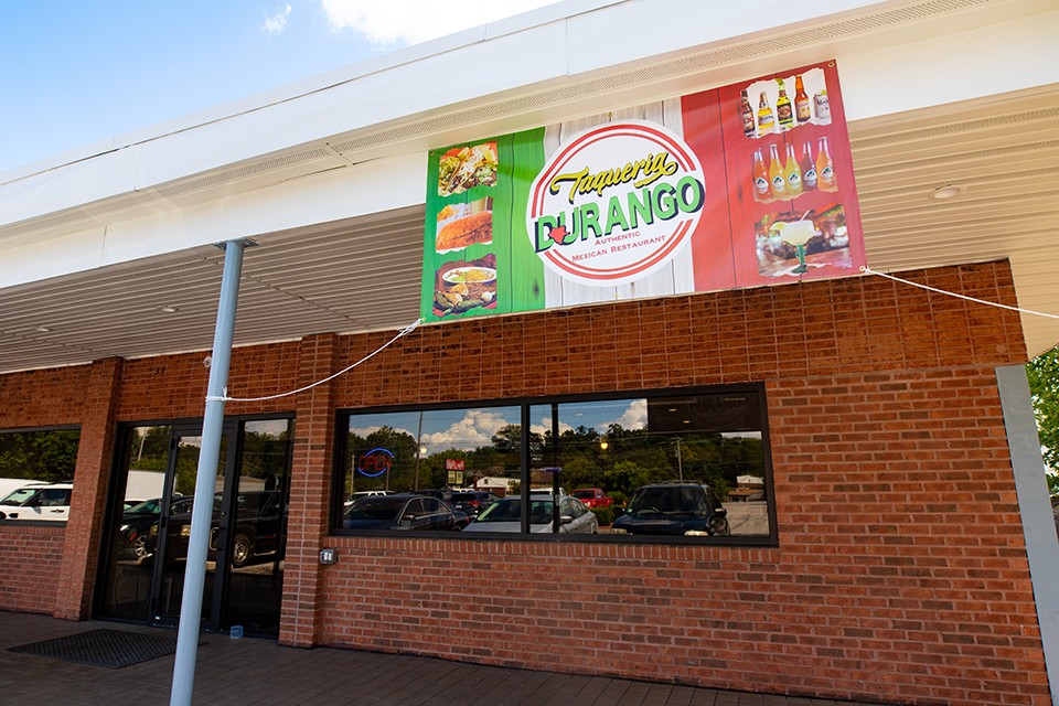 Taqueria Durango has returned after a fire in March 2020.
