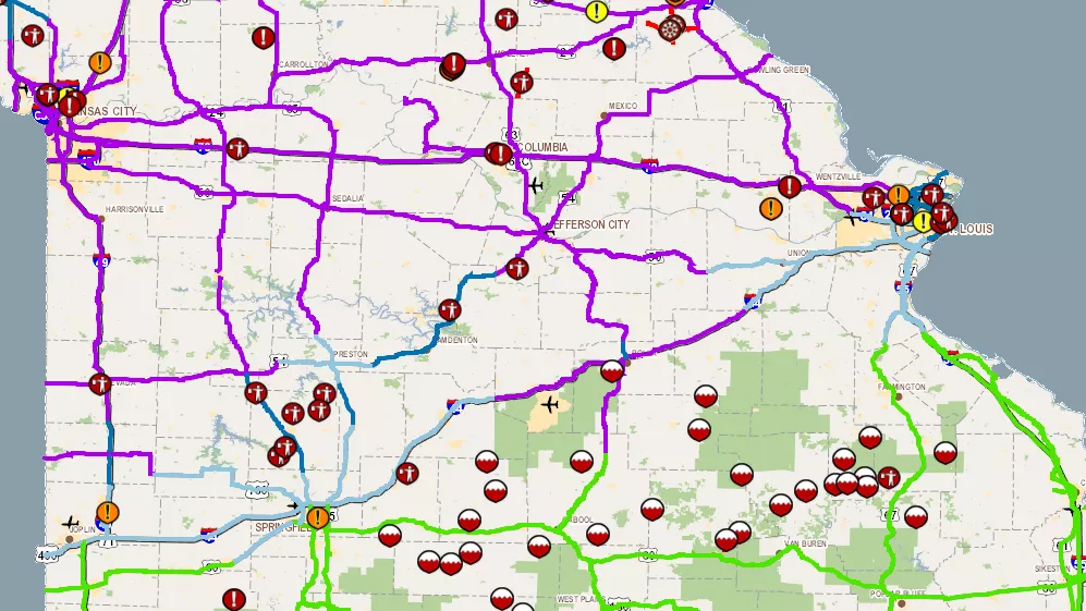 Modot Road Conditions Map Road Conditions Across Missouri Are Rapidly Deteriorating | Missouri News |  St. Louis | St. Louis News And Events | Riverfront Times