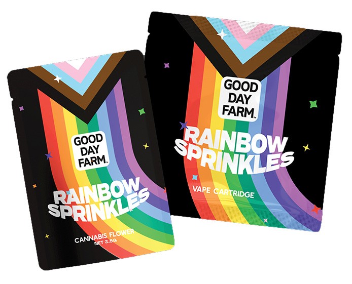 Review Good Day Farm's Rainbow Sprinkles Strain Celebrates Pride Month