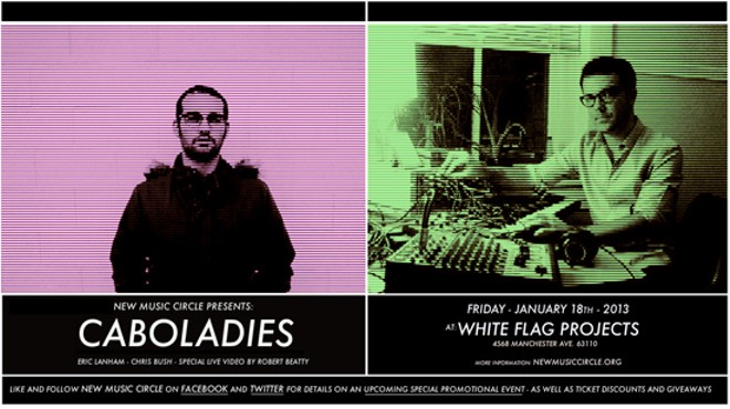 Caboladies perform at White Flag Projects on Friday, January 18