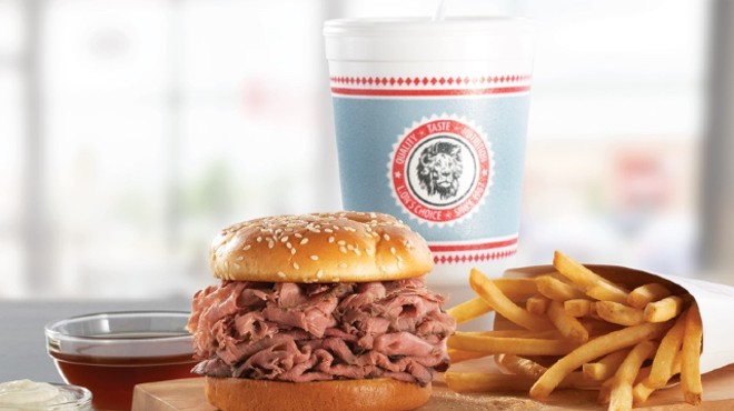 Soon you'll be able to buy a frozen pizza topped with Lion's Choice's famous roast beef.