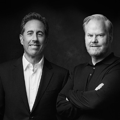 Jerry Seinfeld and Jim Gaffigan will be stopping by the Enterprise Center on their four-arena tour.