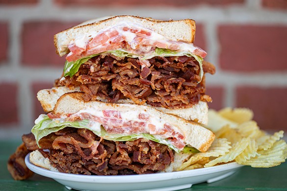 HEART-STOPPING BLT FROM CROWN CANDY
You’re stacked and maybe a little dangerous.