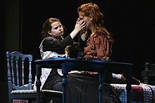 JERRY NAUNHEIM JR. - Hannah Ryan and Amy Landon in The Miracle Worker at the Rep.