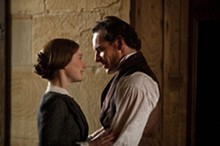 LAURIE SPARHAM - A place for us: Mia Wasikowska and Michael Fassbender as Jane Eyre and Mr. Rochester.