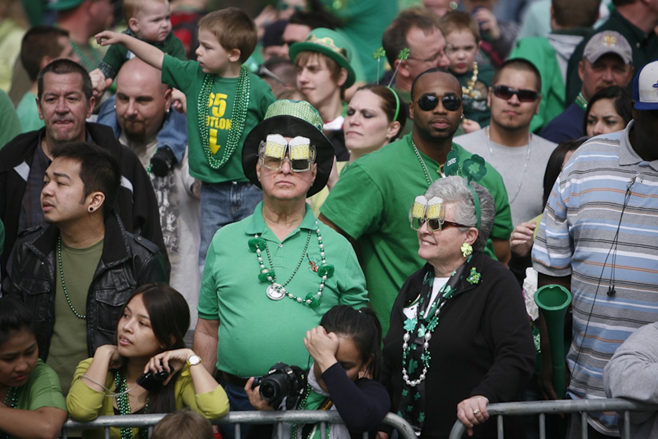 The 2011 St. Patrick's Day Parade in St. Louis