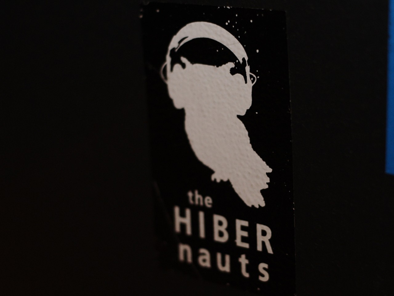 A Hibernauts sticker.