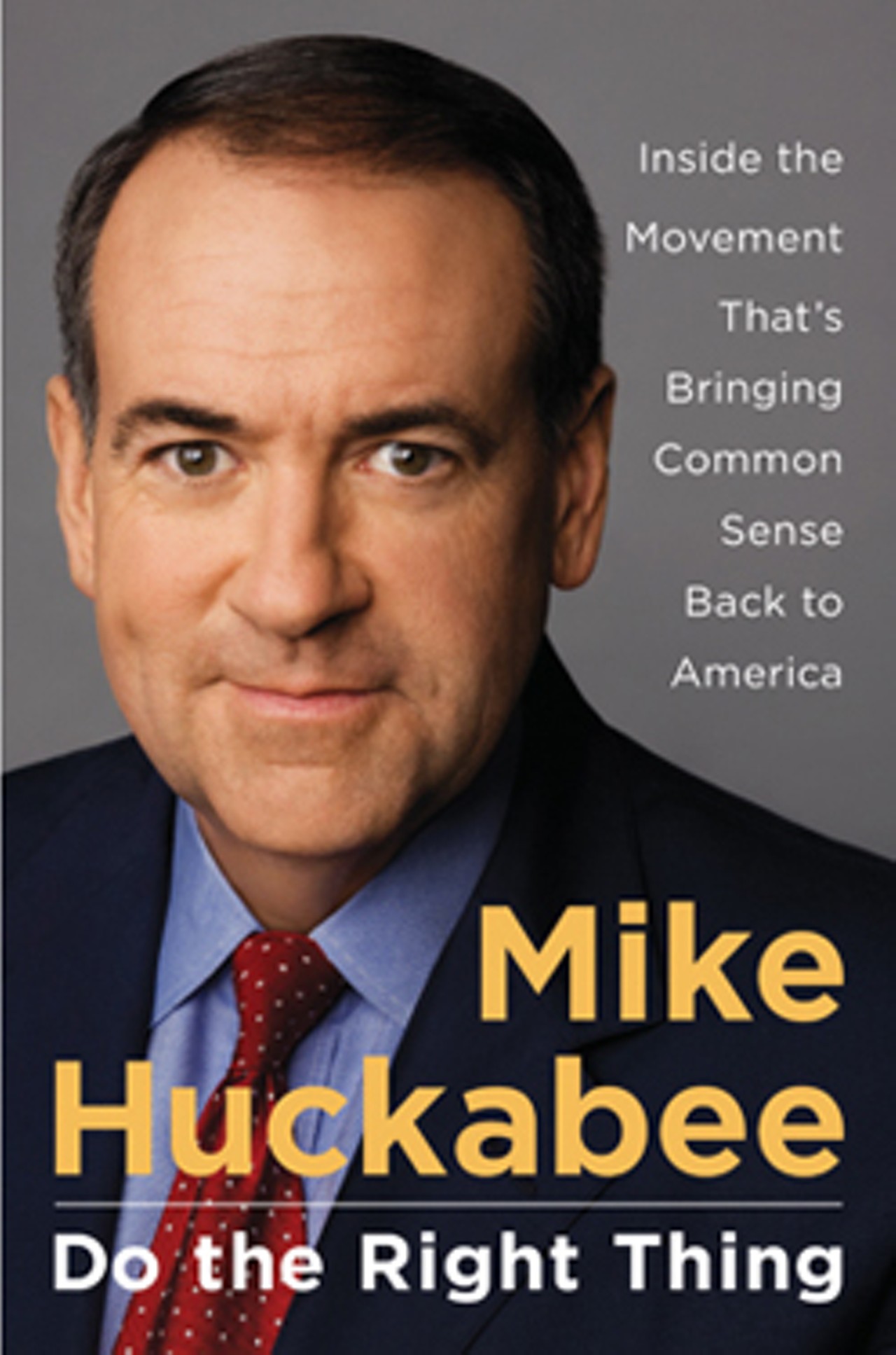 Huck
The audiobook of Do the Right Thing by Mike Huckabee, as read by Mike Huckabee. (six hours on five CD's!) Just stick to Spike Lee's Do the Right Thing, or spend the money on some sweet flicks by Huck's pal, Chuck Norris (try Delta Force.)
