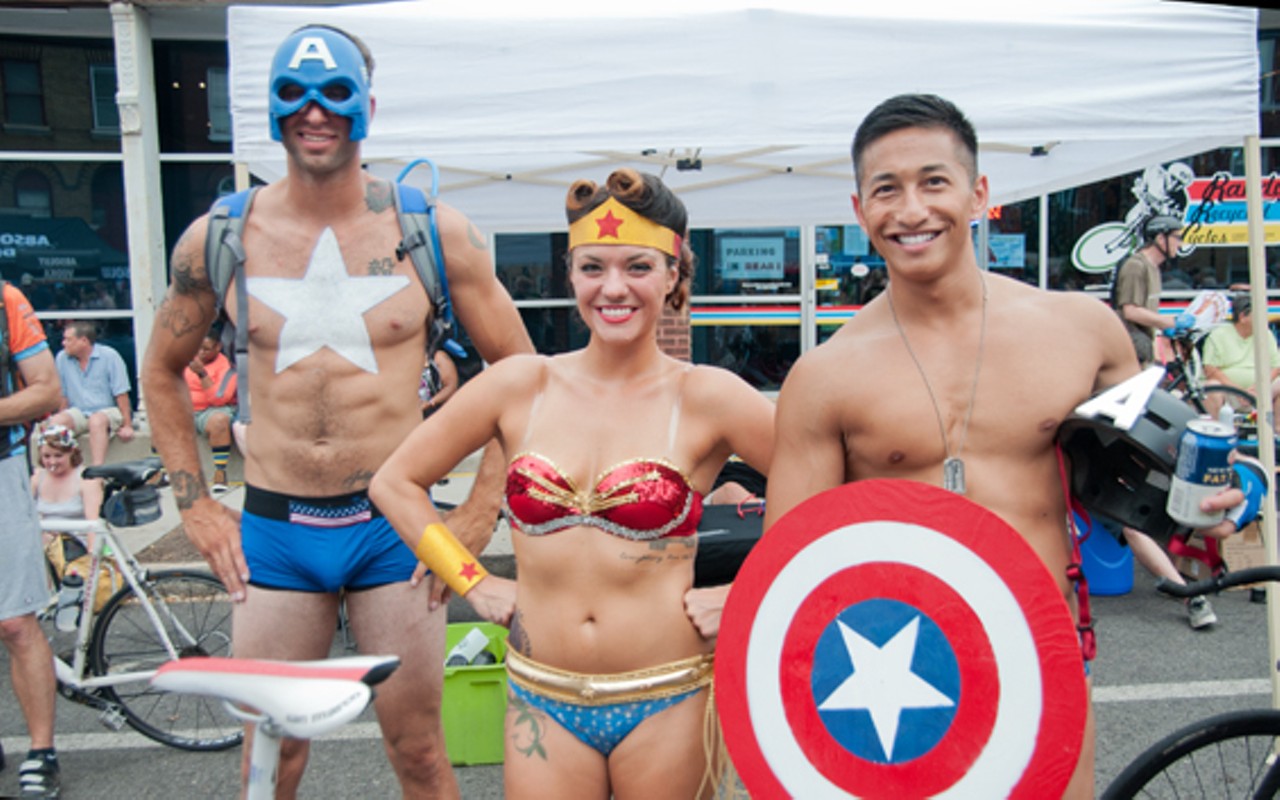 The Nicest Naughty Bits at the 2014 World Naked Bike Ride (NSFW)