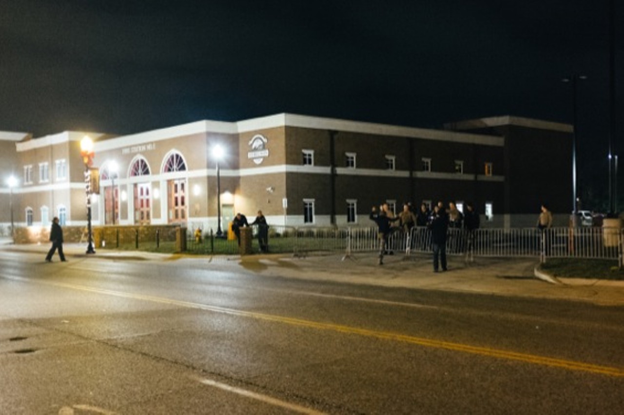 Anguish, Arson and Tear Gas in Ferguson after Grand Jury Decision