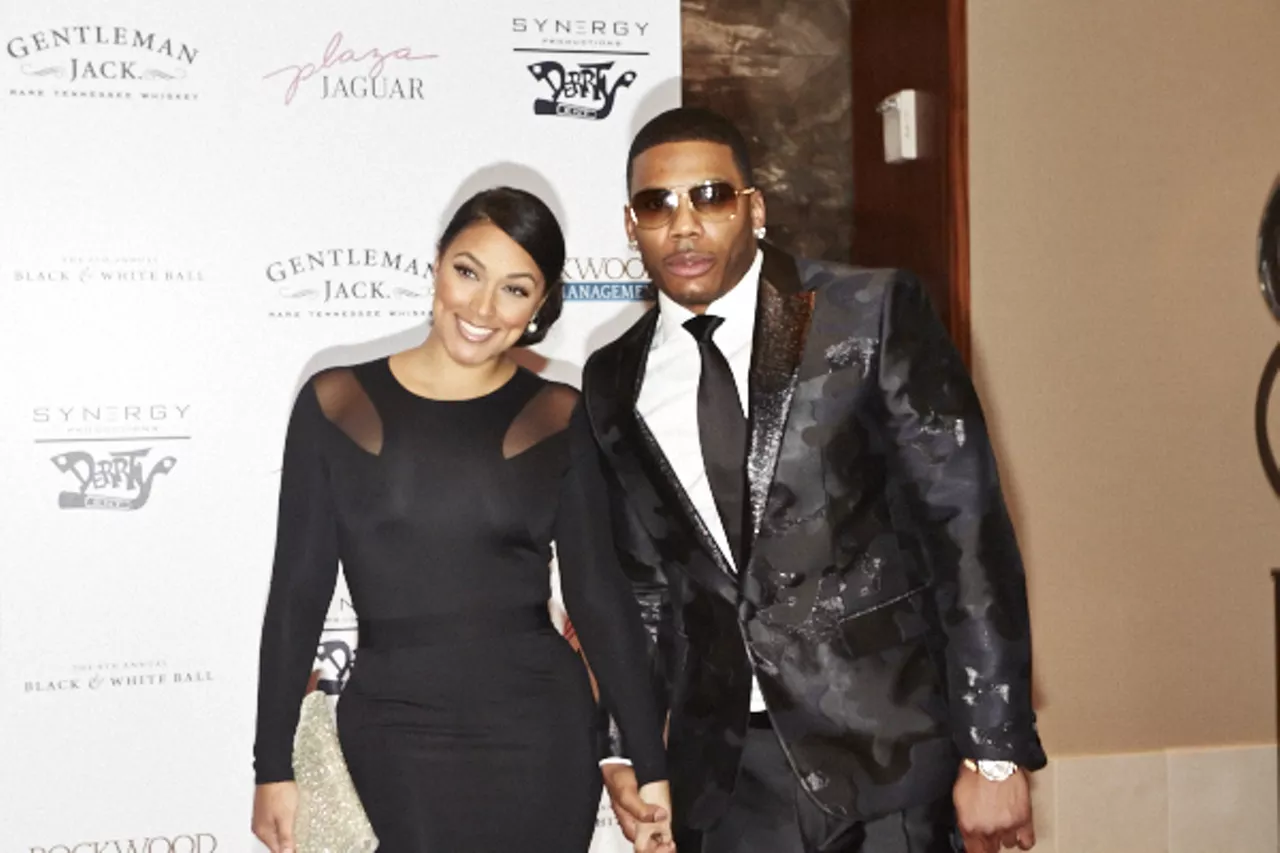 Nelly's Black and White Ball at the Four Seasons St. Louis St