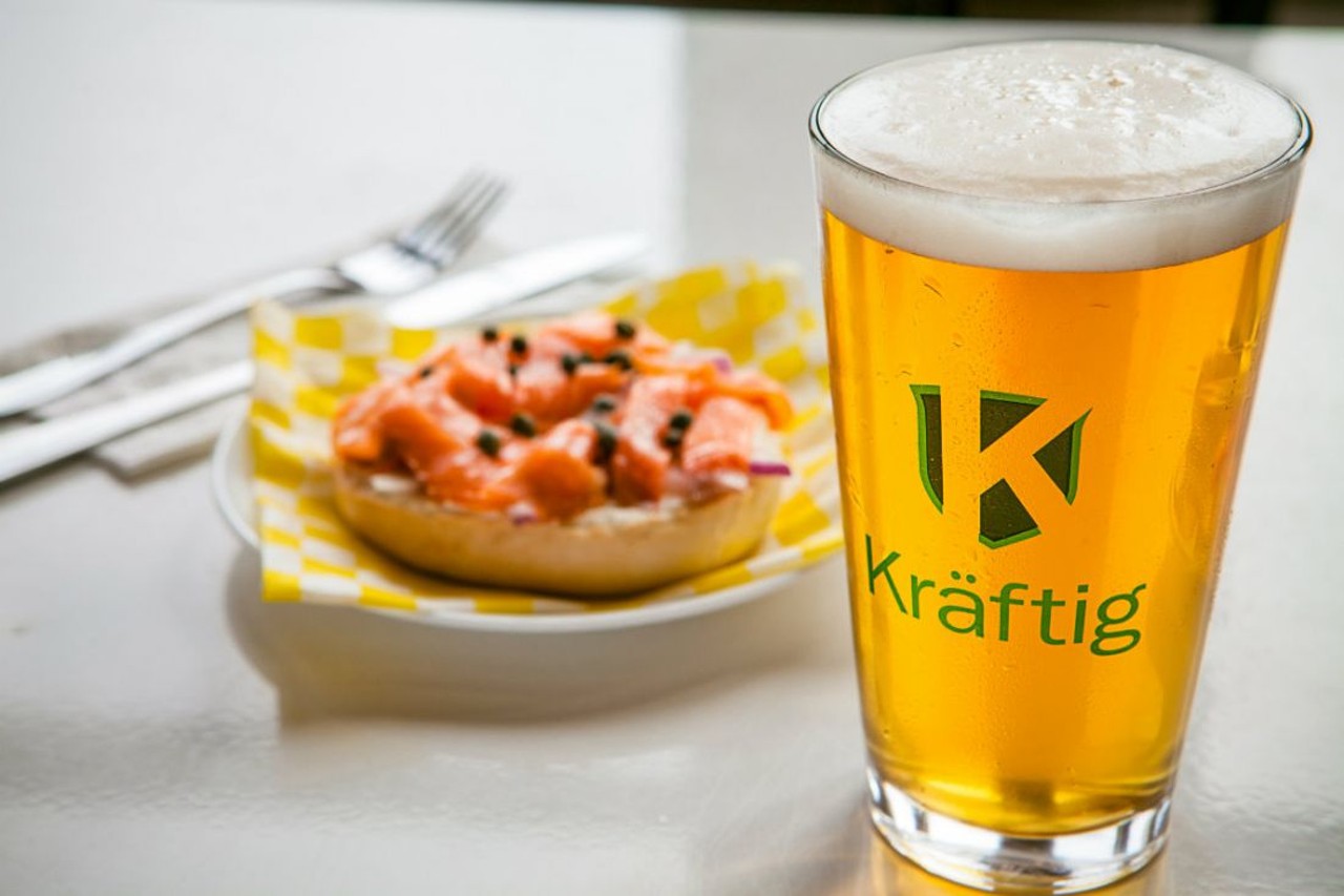 William K. Busch Brewing Company
Not a bloody mary person? Not to worry. William K. Busch Brewing Company is providing Kr&auml;ftig beer (pictured). Photo courtesy of William K. Busch Brewing Company.