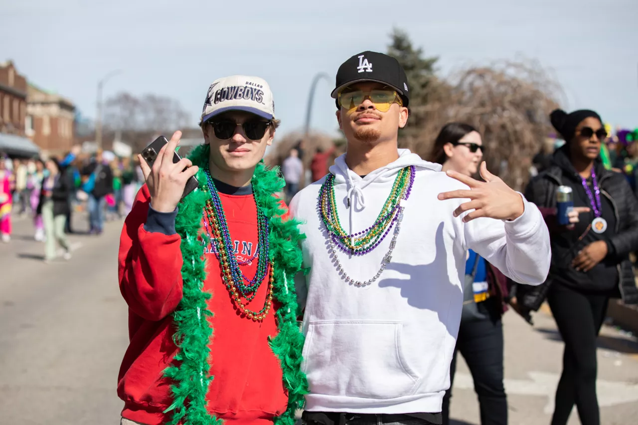 Everybody We Saw at Mardi Gras in St. Louis' Soulard Neighborhood