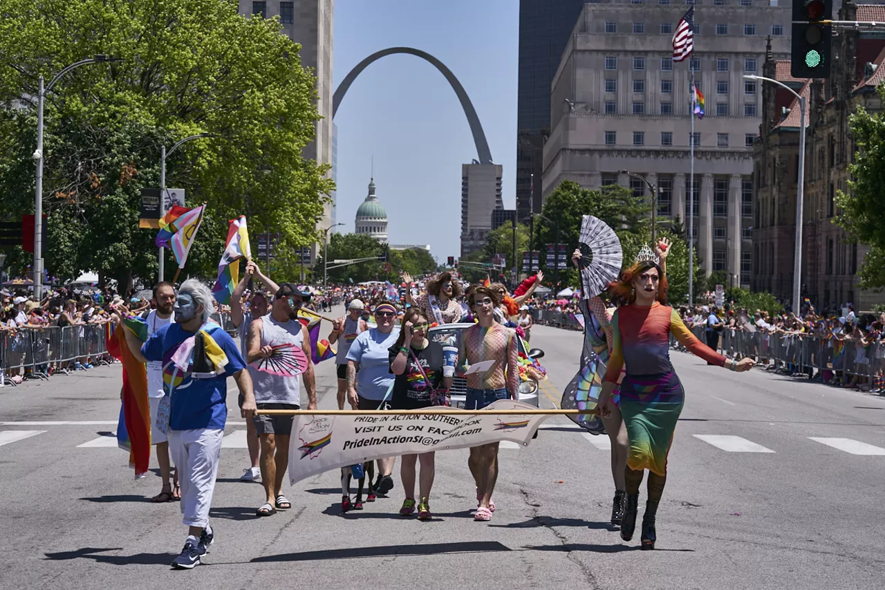 Everyone We Saw at the Pride Parade in Downtown St. Louis St. Louis