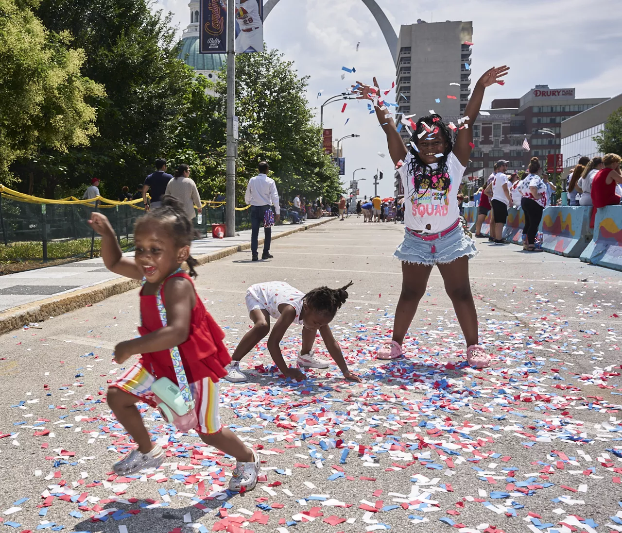 Everyone We Saw at America's Birthday Parade in Downtown St. Louis St