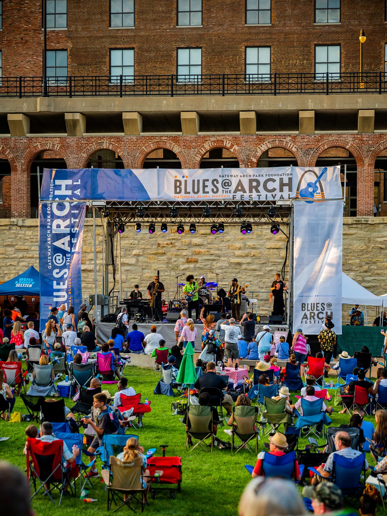 Blues at the Arch Festival Gateway Arch Live Music St. Louis