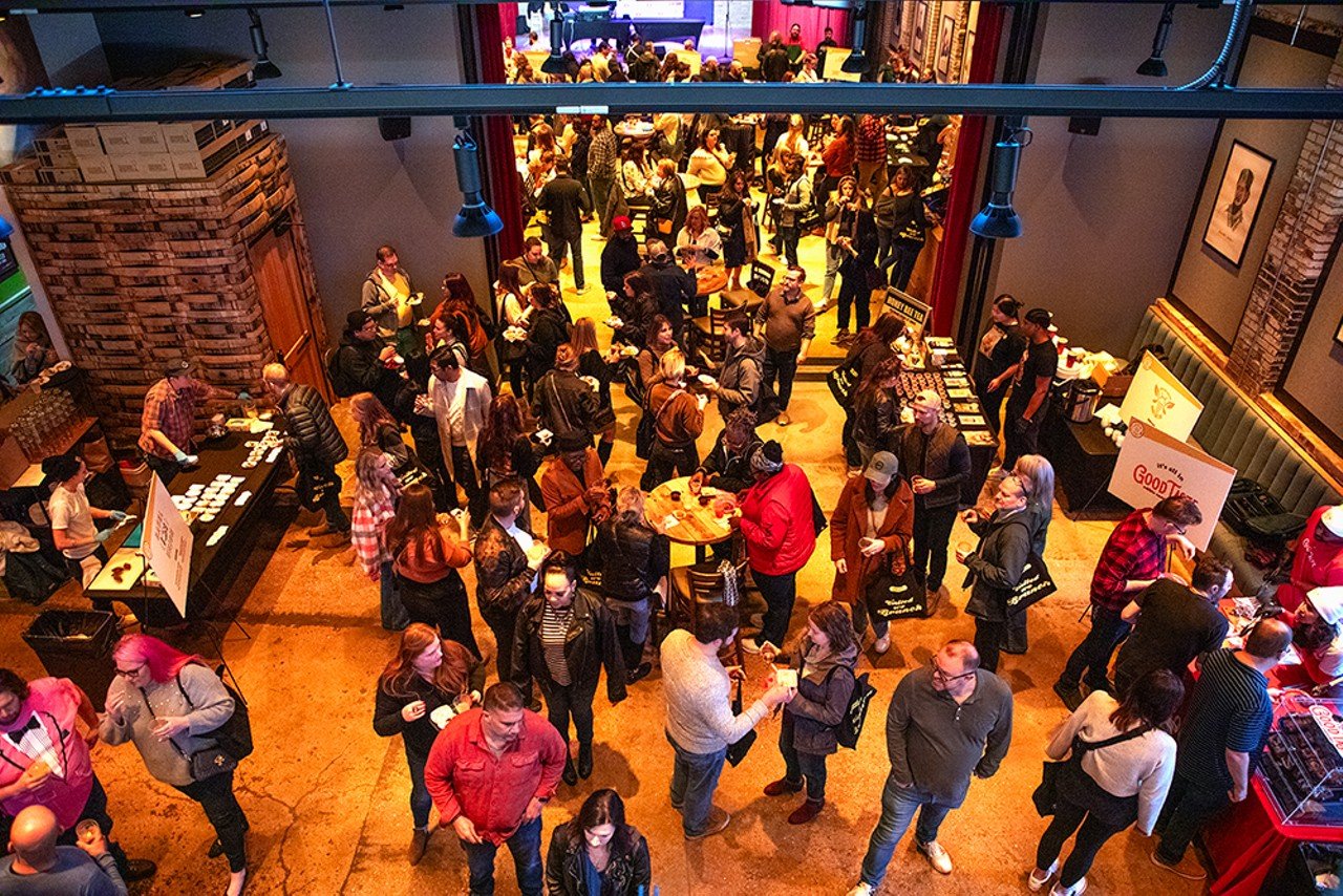The event brought throngs of people to City Winery.