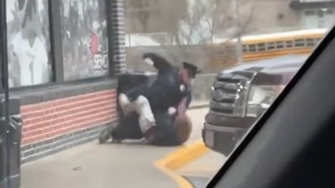 Bystander video shows a violent arrest in southeast Missouri.