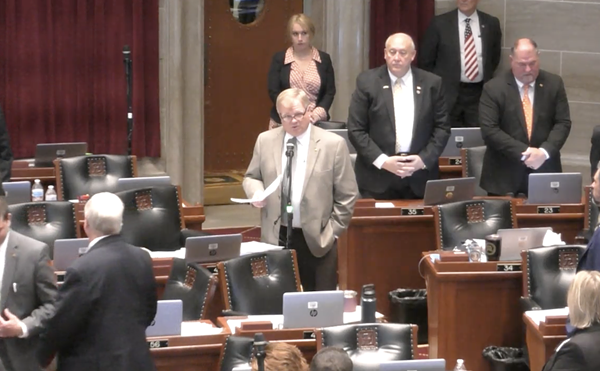 Barry Hovis (R-Whitewater) offended at least two other lawmakers when he spoke about Rodney King.