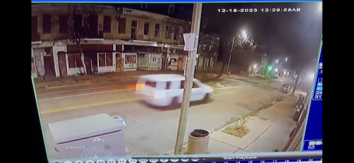 This video was taking from an address near Bar:PM in St. Louis' Carondelet neighborhood.