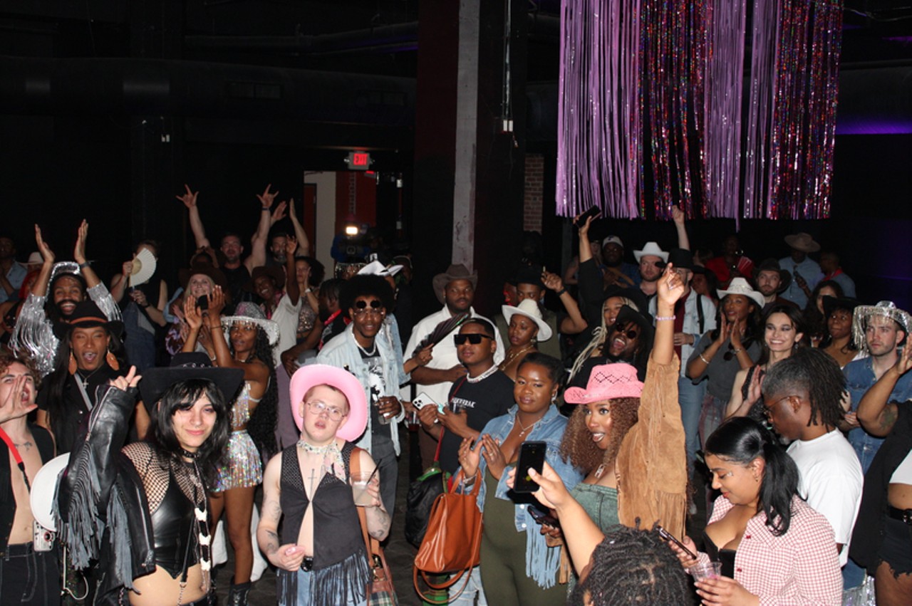 WerQfest Threw a Great Glitter Cowgurl Party at .ZACK on Friday