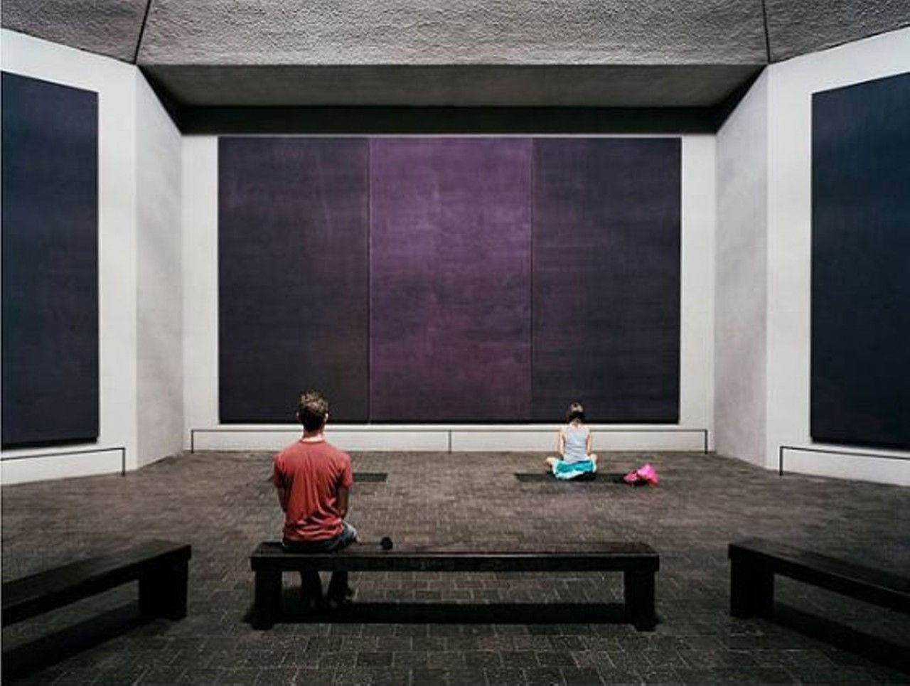 Isn't man always alone? Contemplate that, and other big questions, while trying to understand the power of Mark Rothko's art at the Rothko Chapel in Houston, Texas.