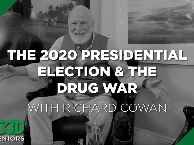Why is no one talking about the drug war (marijuana) in the 2020 Presidential Election?