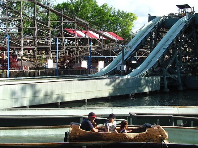 Angela Cain is suing the theme park after claiming she was injured on the Log Flume.