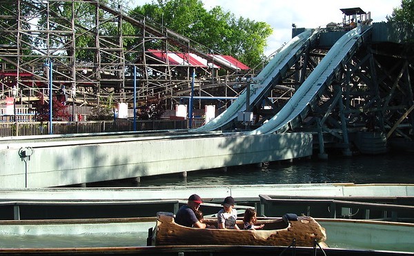 Angela Cain is suing the theme park after claiming she was injured on the Log Flume.