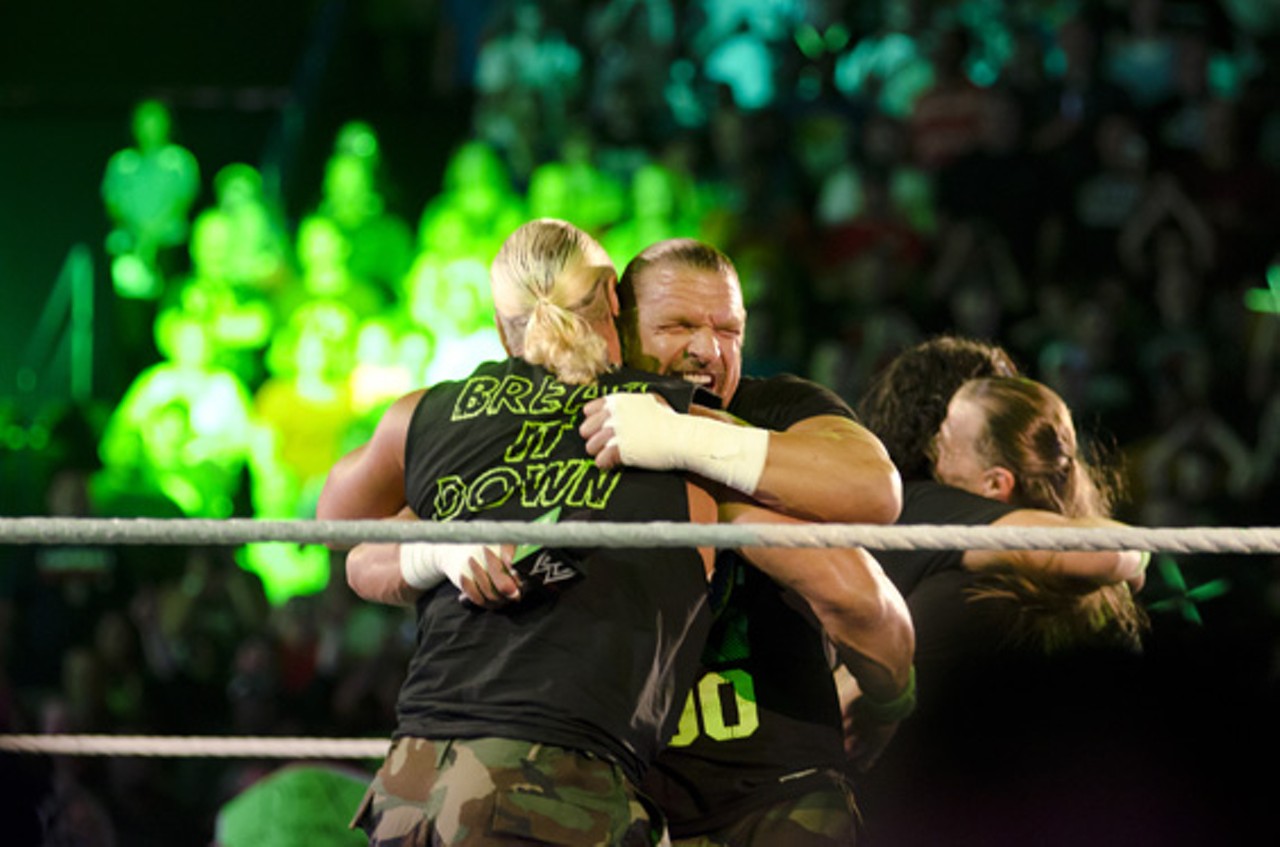 Scenes from WWE's 1,000th episode of Raw in St. Louis, Mo.