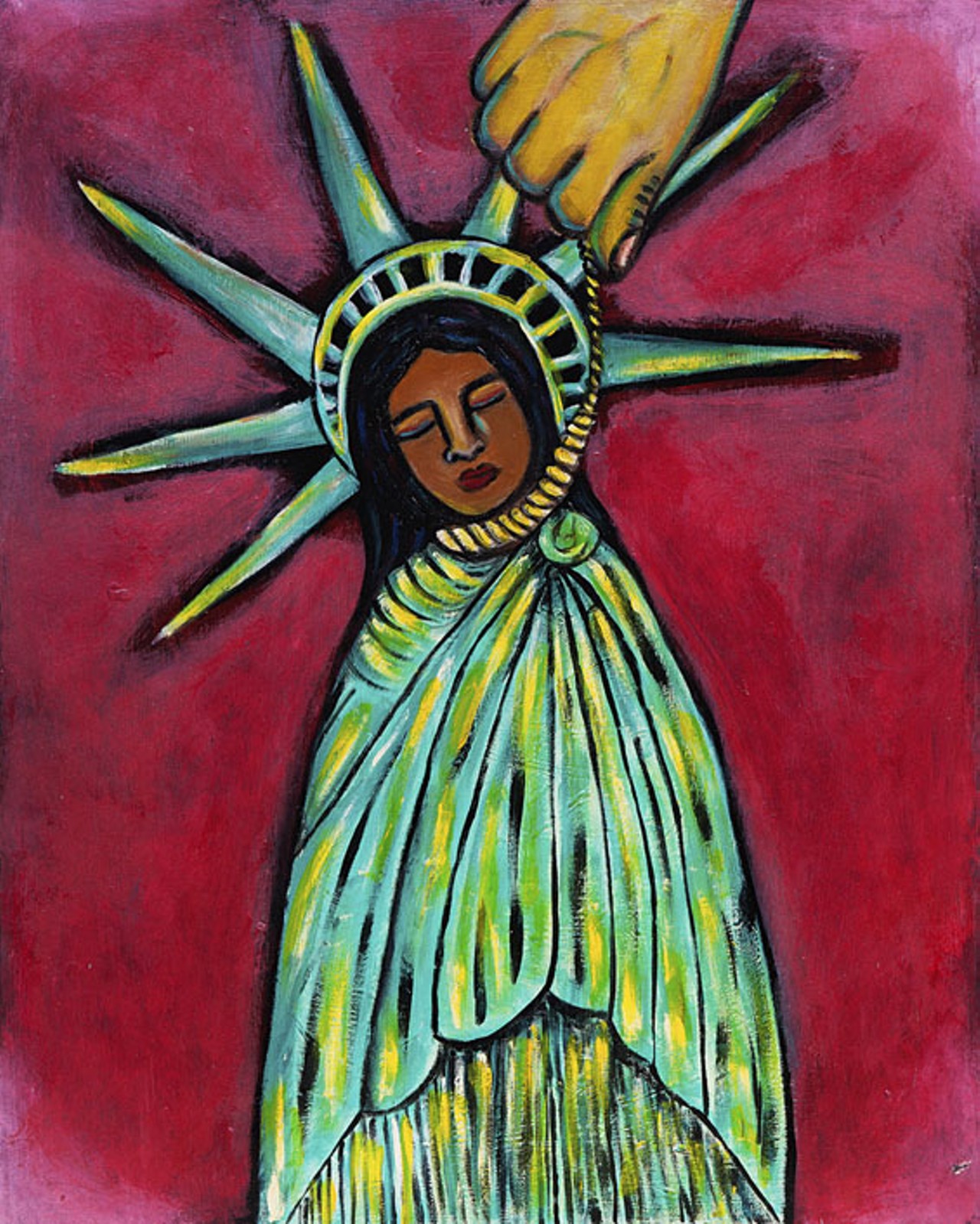 Mary Ann Rodriguez-Veatch, "Statue of Liberty."