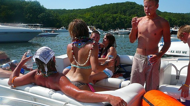 You Might Need Binoculars to See Boobs at Party Cove This Summer